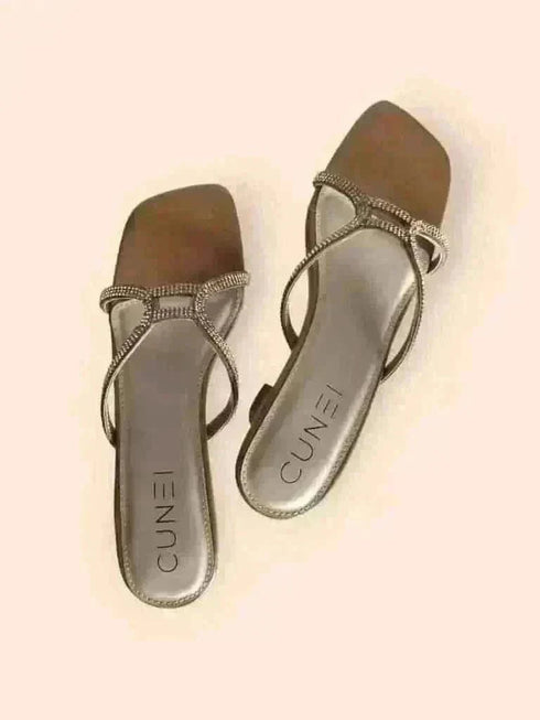 Elegant Tuscan Tan Heels - cunei